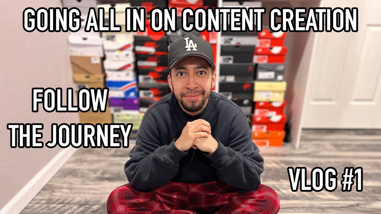 Going All In On Turning Content Creation Into A Career...Vlog Ep. 1