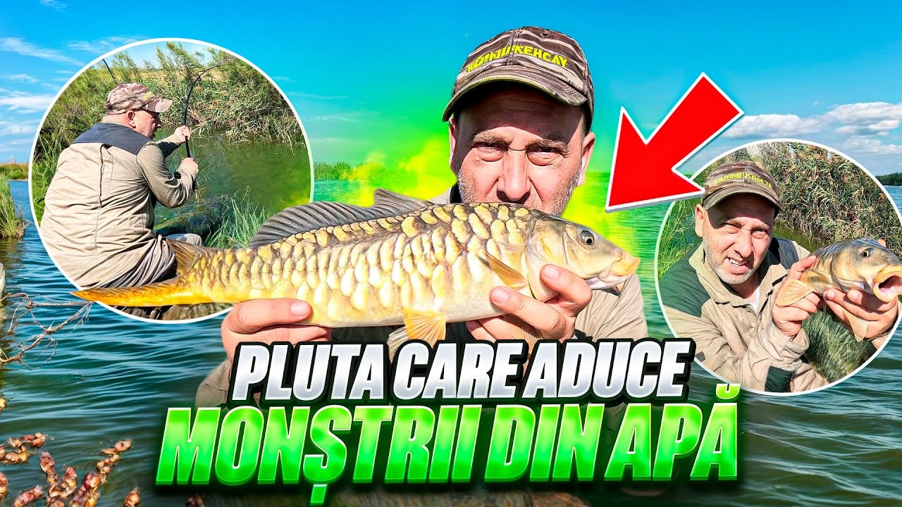 Pescuit la PLUTA SECRETĂ - Monstrii Din Apă