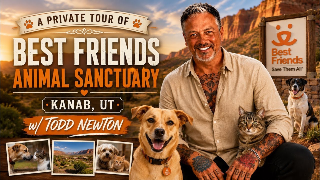 BEST FRIENDS Animal Sanctuary Tour - Rescued Dogs, Cats & More | Kanab, Utah Visit