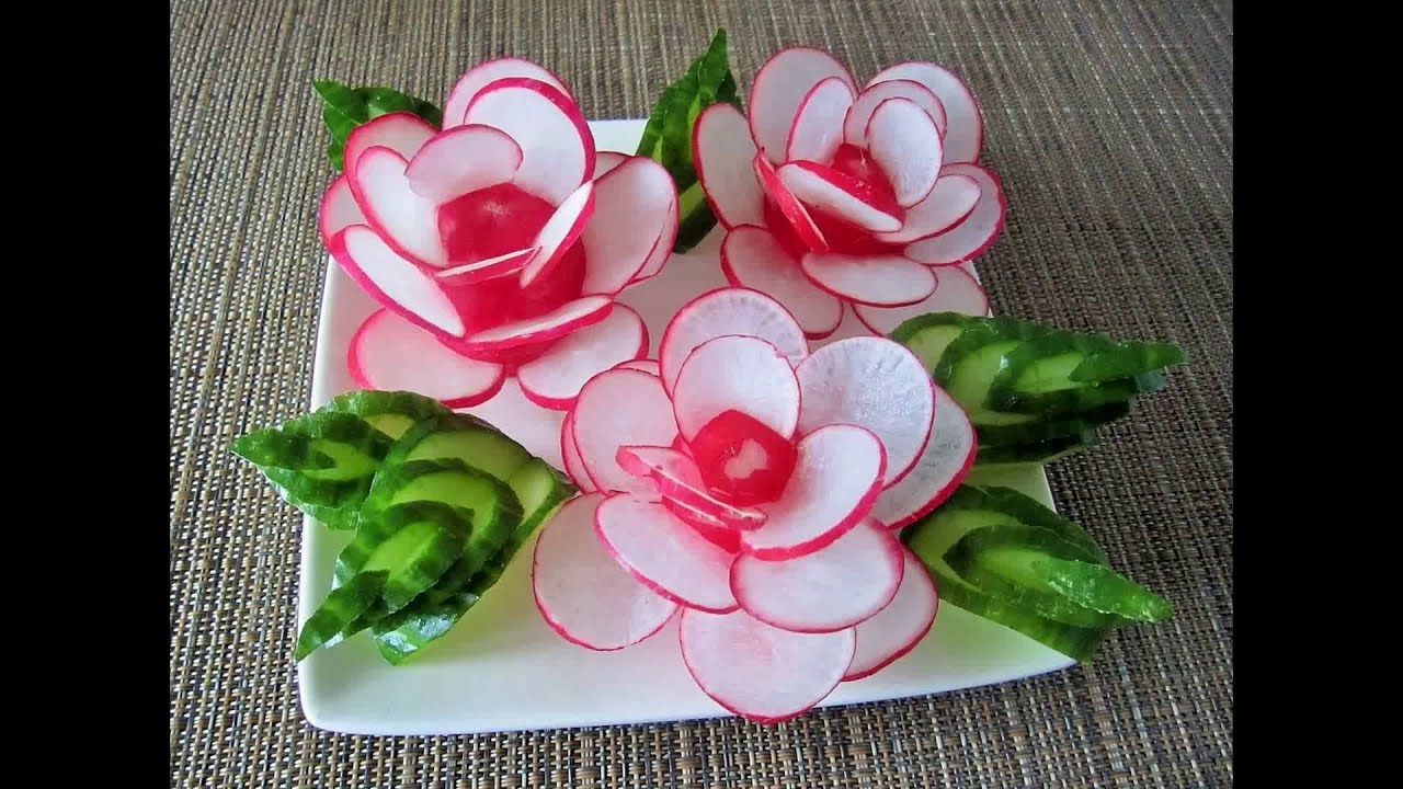 Radieschenblumen / Rose