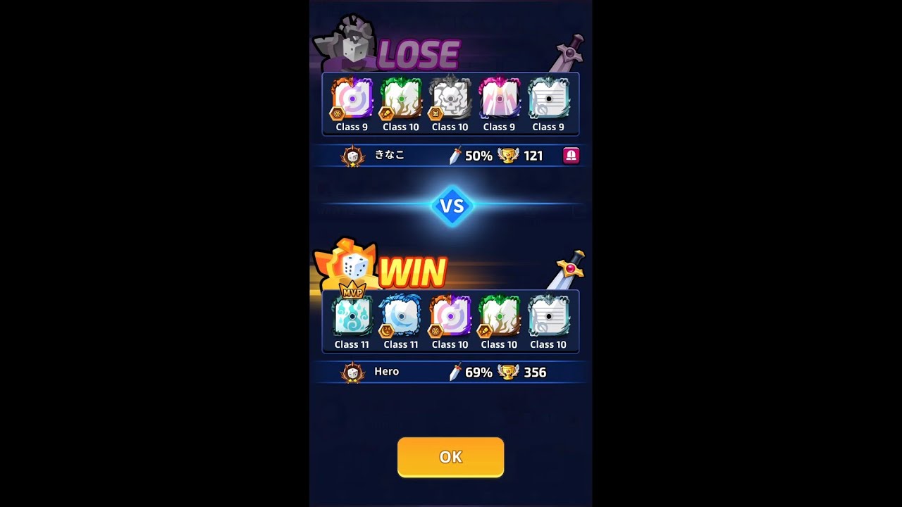 Random Dice PvP Random Mission Mode Soul Dice Class 11 Vs Rage Dice Class 9