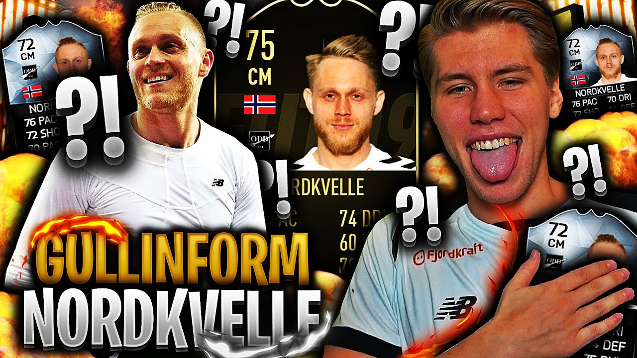 FREDRIK NORDKVELLE sitt GULLINFORM KORT på FIFA 19!! 👀💥 **SPESIALKORT fra ELITESERIEN**