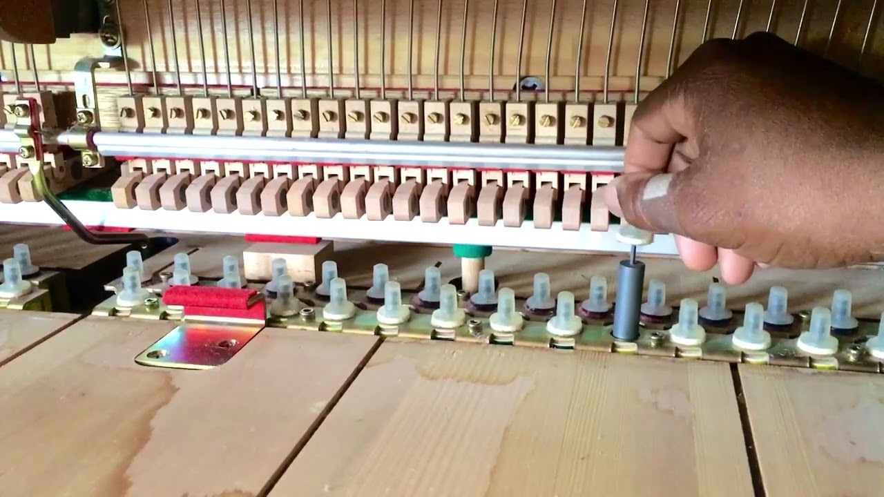 Kris Nicholson Showing the Yamaha Disklavier DC3 Action and New Projects