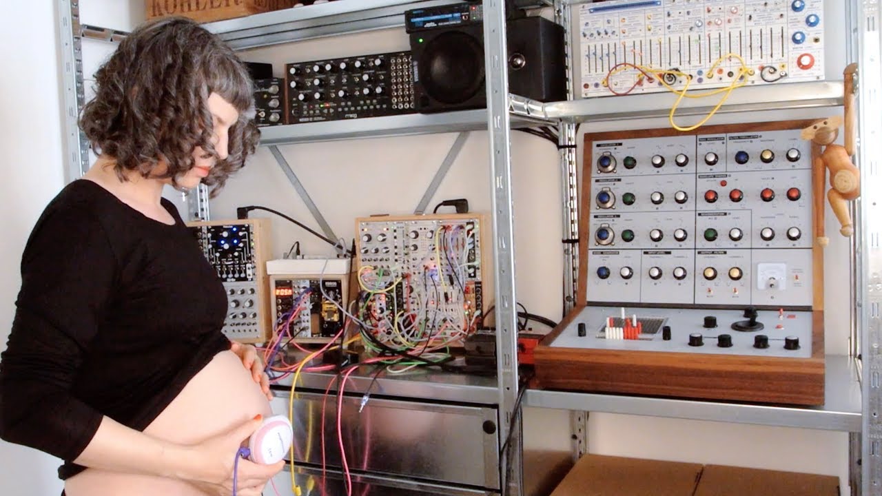 Inutero heartbeats, theremin & synth (VCS3 & Music Easel) - THERMINAL C (C Ehinger) - 