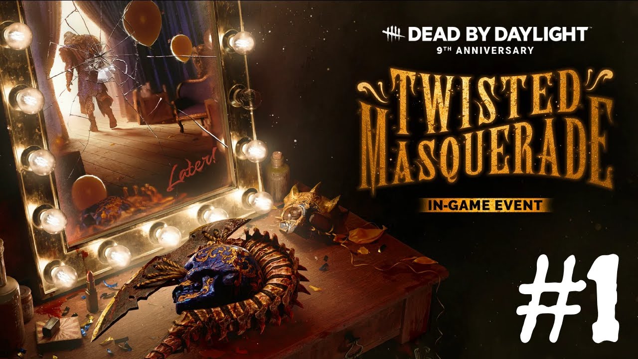 First Match on The Twisted Masquerade Event in Dead by Daylight - No Commentary (PS5 Gameplay)