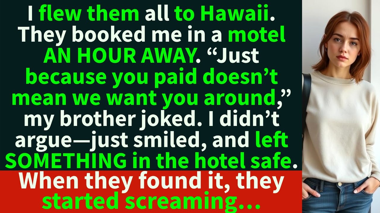 &ldquo;There was no space for you,&rdquo; my family said after having me pay thousands for their trip&hellip;