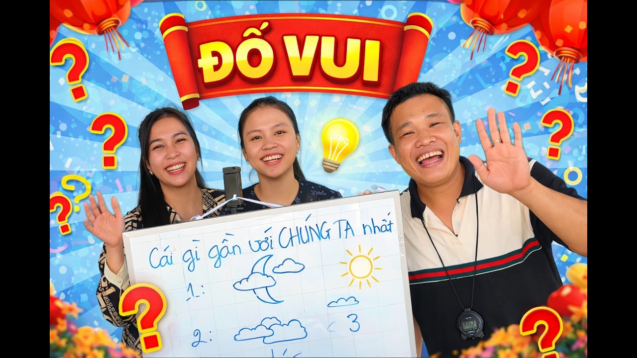 Đố Vui Cái Gì Gần Với Chúng Ta Nhất #videogiaitri #haihuoc #nguyenhuyvlog