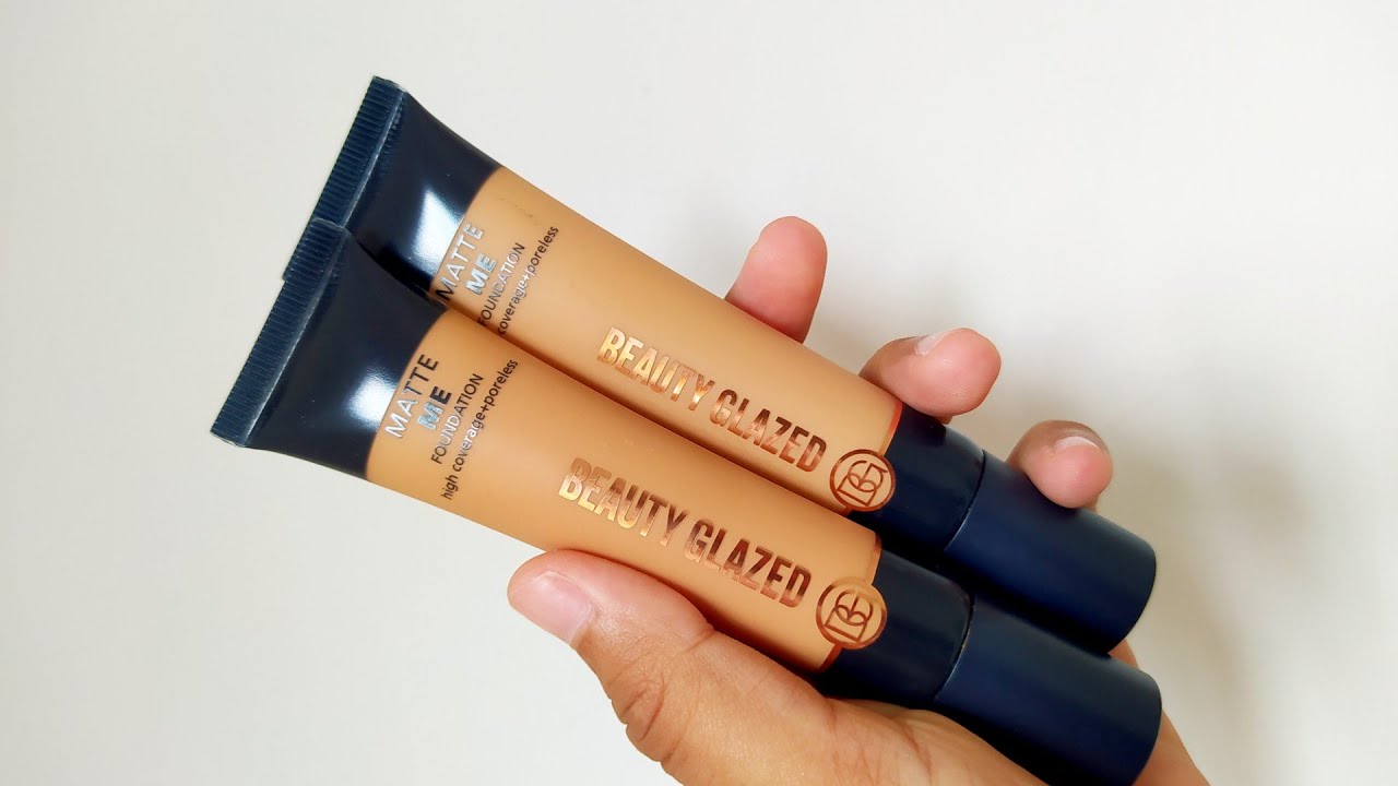 Beauty Glazed Matte Me Foundation Review and Swatches