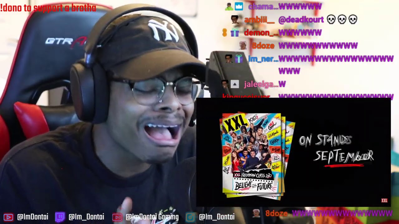 ImDontai Reacts To XXL Freetyles With Beat