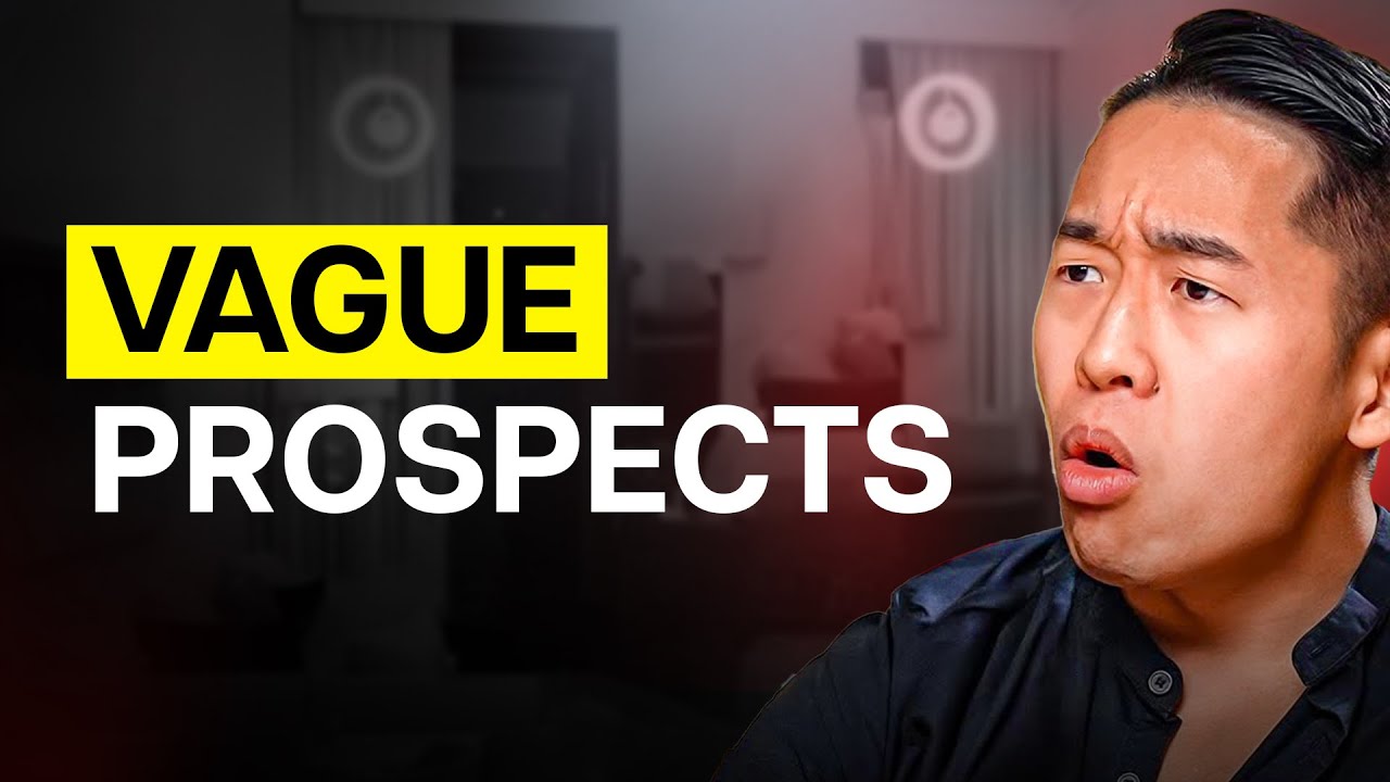 prospects keep being vague ? 3 mistakes you might be making [ROLEPLAY]