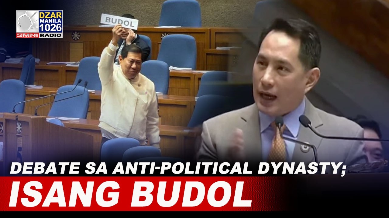 MAINIT NA DEBATE| Erice at Adiong, nagkasagutan sa panukalang Anti-Political Dynasty