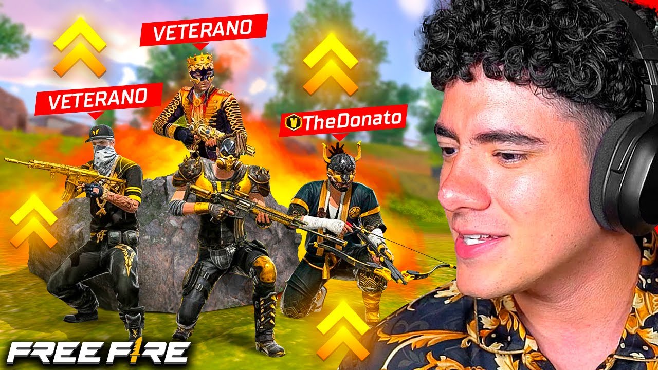 JUEGO FREE FIRE CON SEGUIDORES VETERANOS Y ME SORPRENDIERON    - TheDonato Live