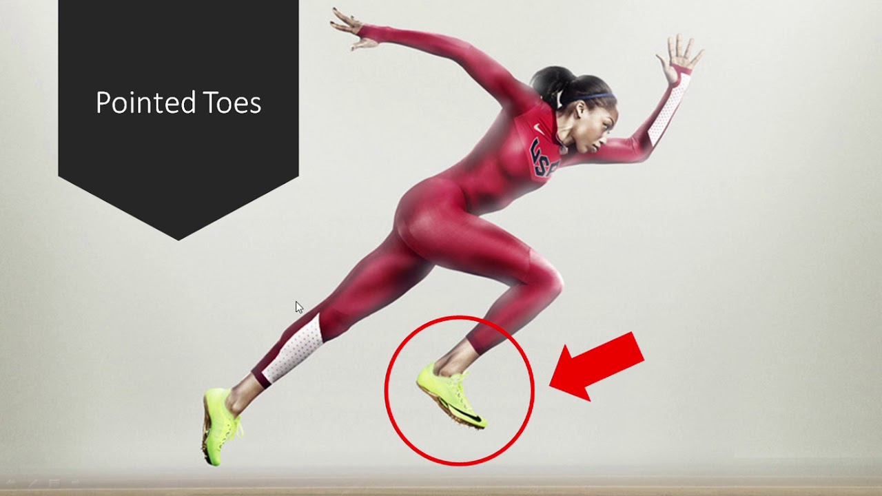 Why do Sprinters Point their Toes Up While Running? | Explanation of the Stretch Reflex