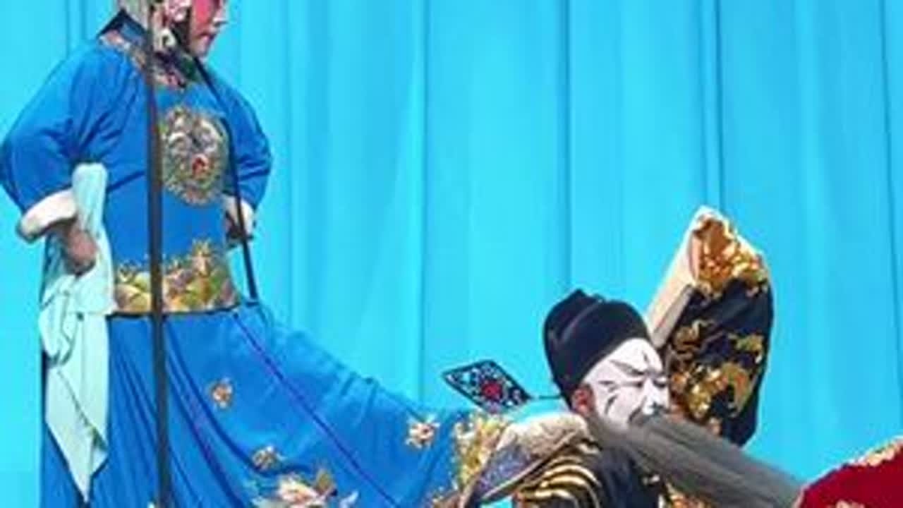 洛阳豫剧院一团《花打朝》“功劳簿儿头上顶” 关美利 饰 七奶奶@美丽官儿 #演出现场视频