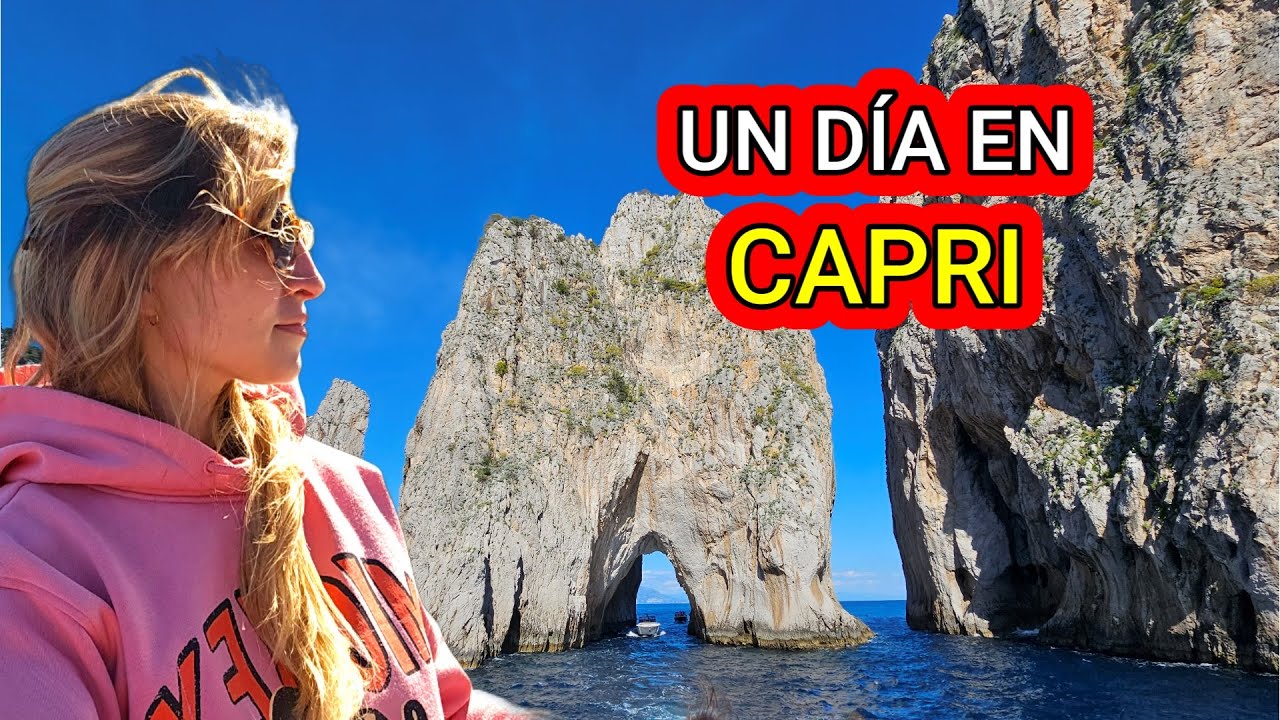 PASEANDO POR CAPRI! RUINAS ROMANAS, PASEO EN BARCO, VISTAS HERMOSAS, COMIDA, PRECIOS Y MÁS - I T 🇮🇹