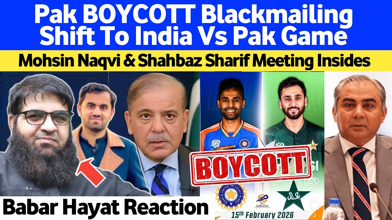 Pak SURPRISING Plan B On India Vs Pak Game | ICC Another Punch On Pcb | Drama Continue