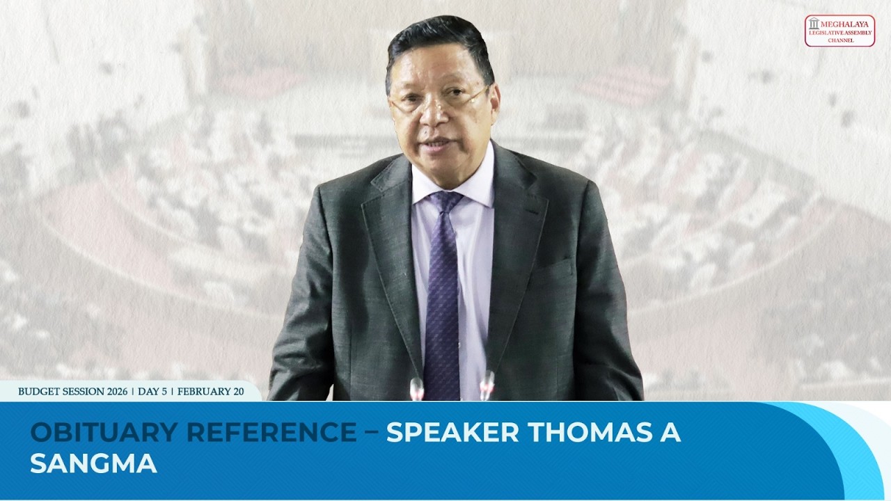 OBITUARY REFERENCE - SPEAKER THOMAS A SANGMA