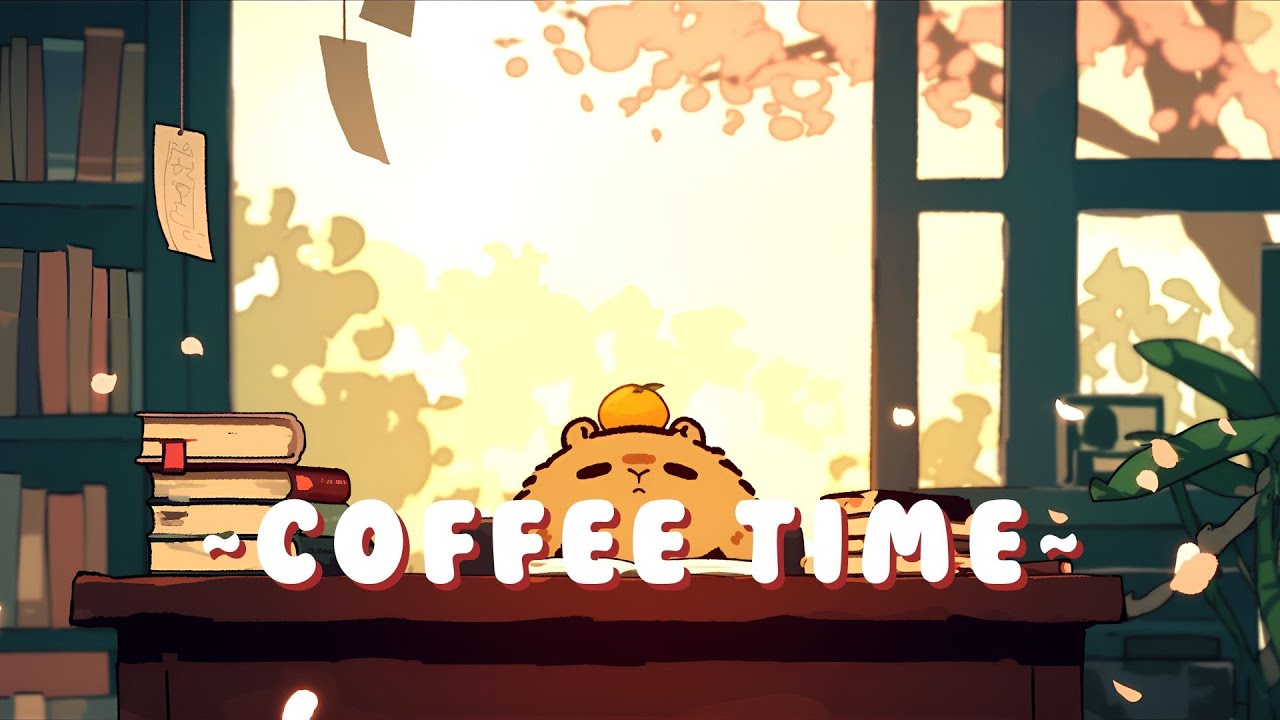 Capybara Music Corner - Calming Beats & Melodies ~ Cozy Atmosphere ~ 🦫 🍵 ✨