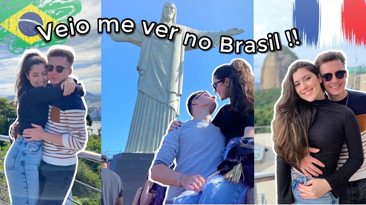 Meu namorado FRANCÊS veio no Brasil para me conhecer! Relação à distância 🇫🇷🇧🇷