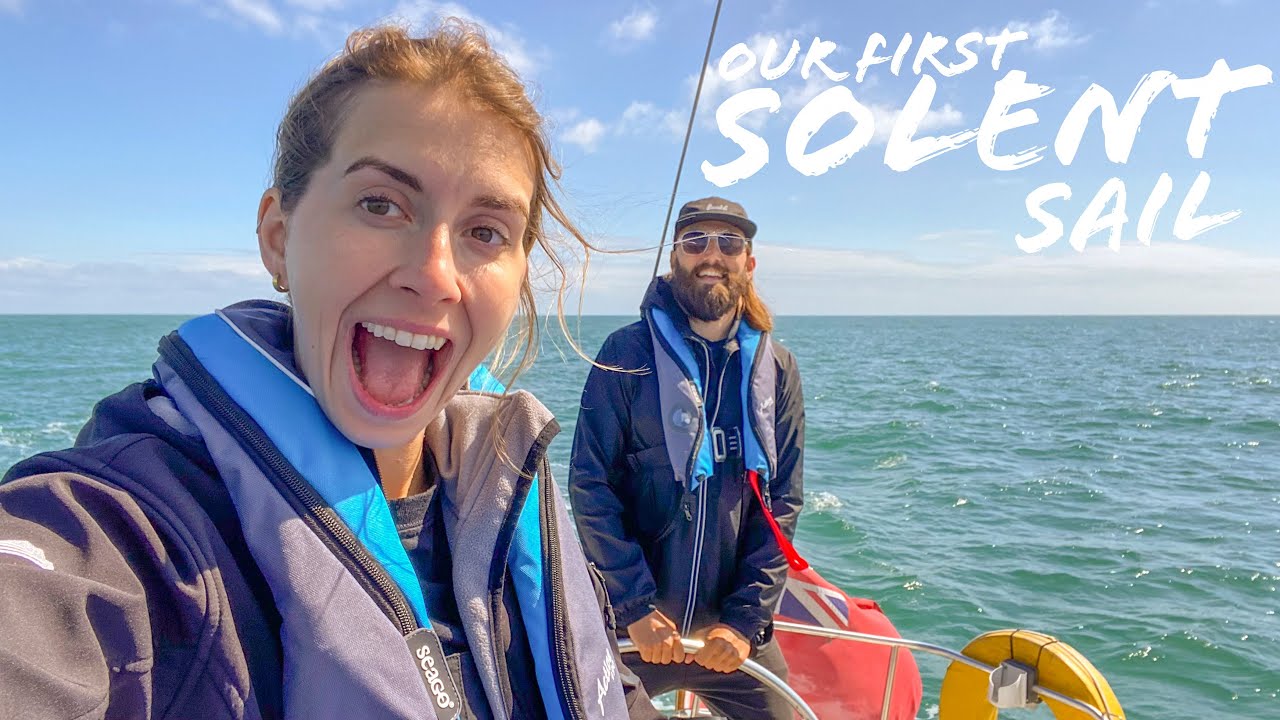 We Bought a Sailboat and SAIL the SOLENT! Pt.1: Brighton to Gosport I Ep 26