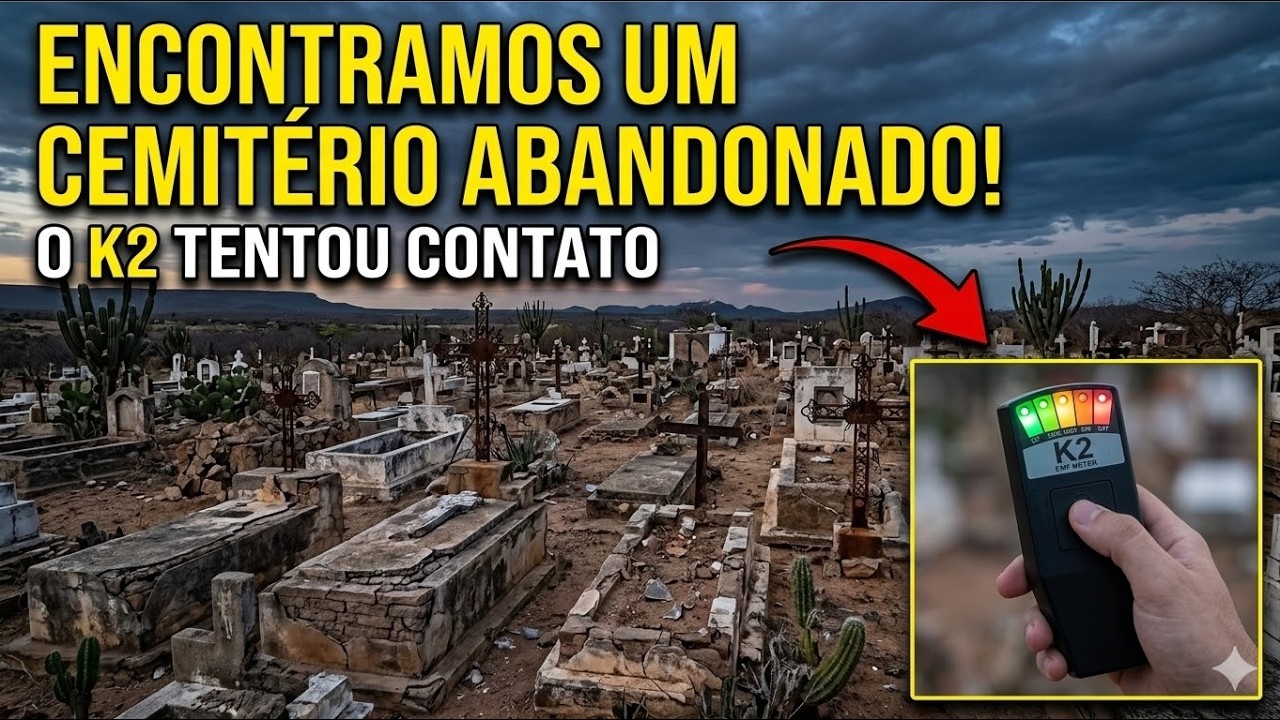 ALGO QUERIA CONTATO? O K2 Disparou no Cemitério Abandonado 🪦