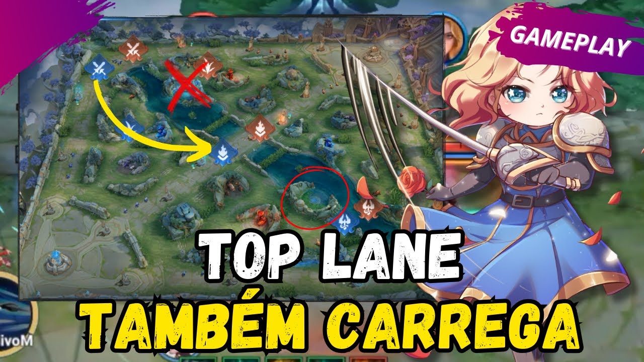 APRENDA A SUBIR JOGANDO NA TOP LANE | HONOR OF KINGS