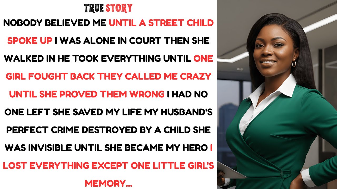 A Street Child Walked Into Court And Destroyed My Husband's Evil Plan With One Piece Of Paper...