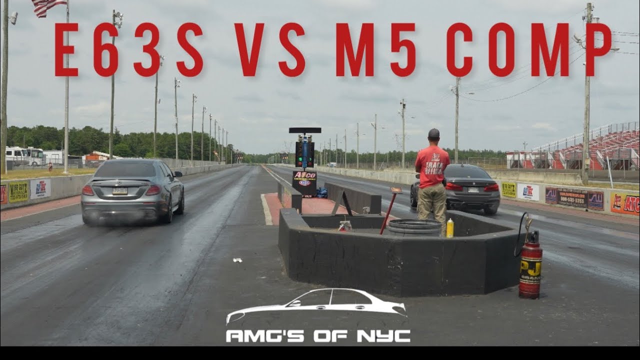 E63S vs M5 Comp at AMGs of NYC Private Drag Event