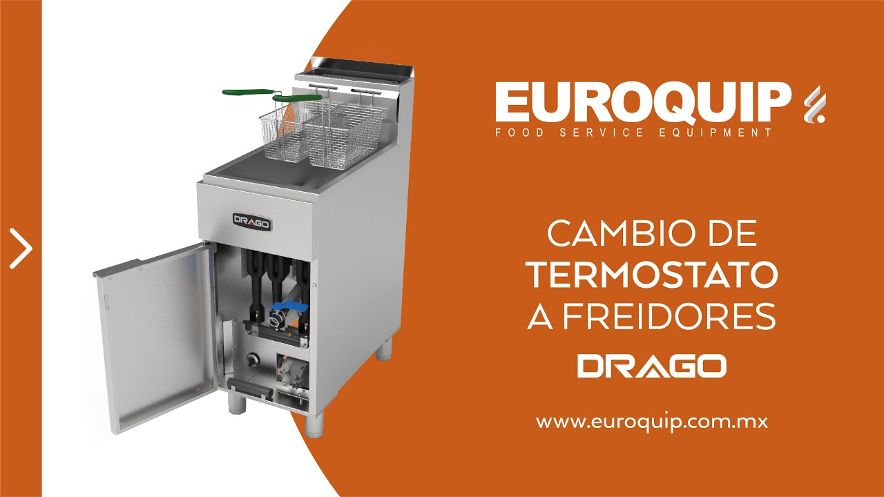 Cambio de termostato a freidores Drago