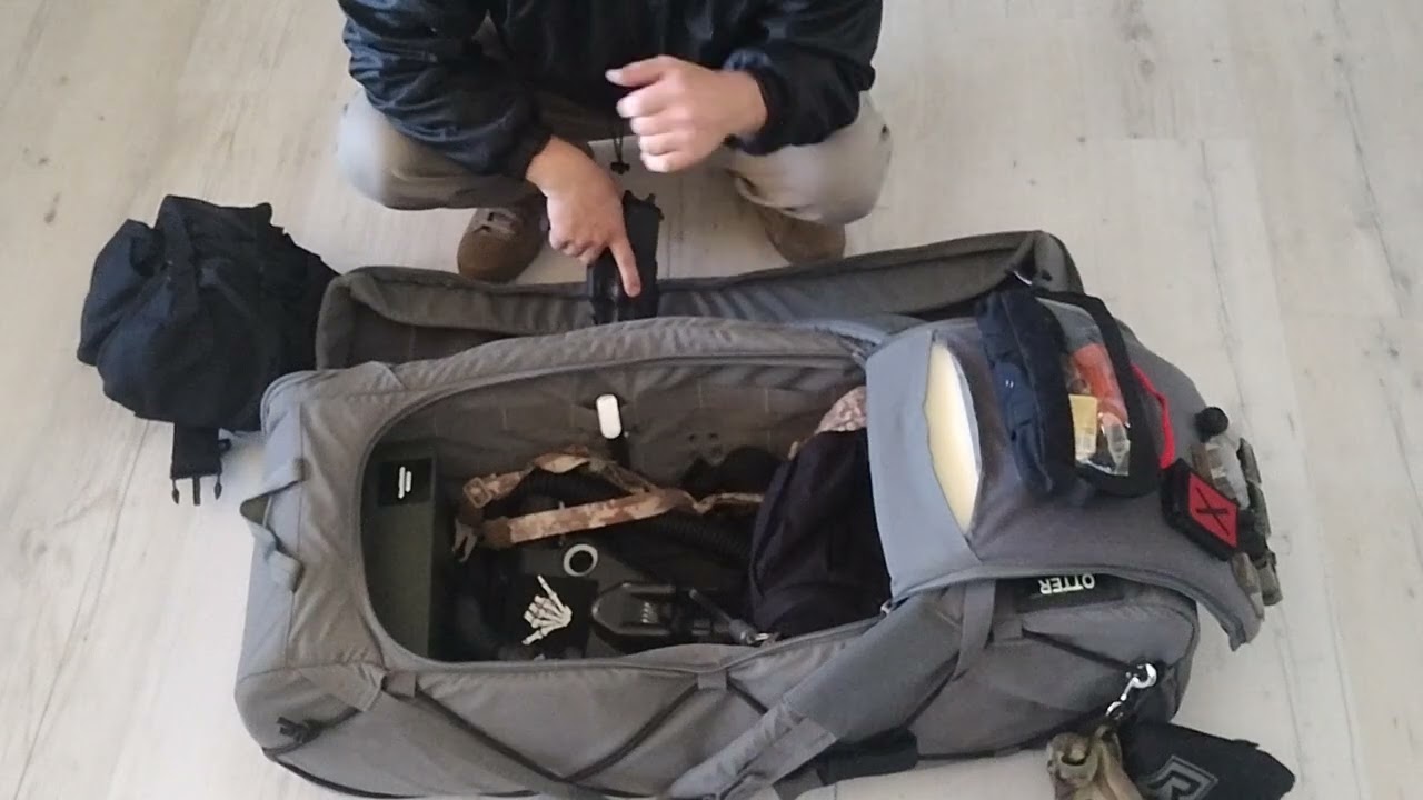 GMR Goalie Bag airsoft set up part 2: bags bags bags