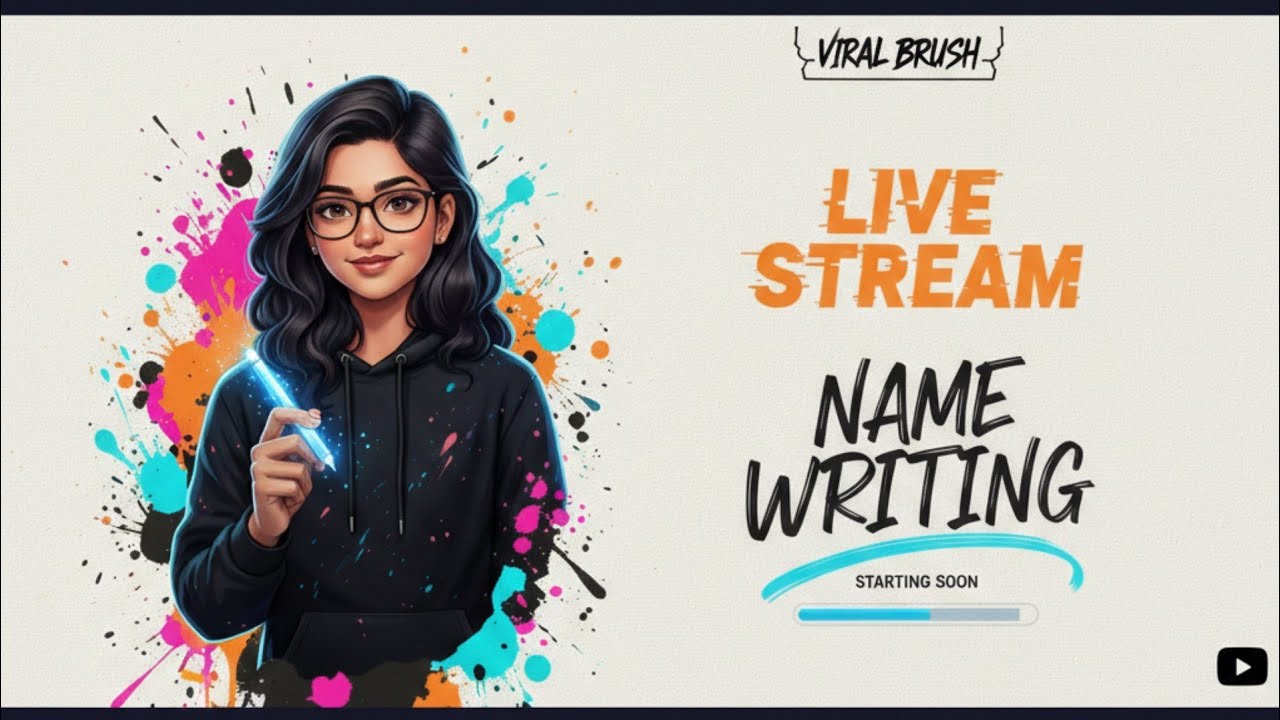 Writing Your Name ✍️ | Stream No 1 💗 | #nameart #namewritinglive #ytshortslive #nameartandlive