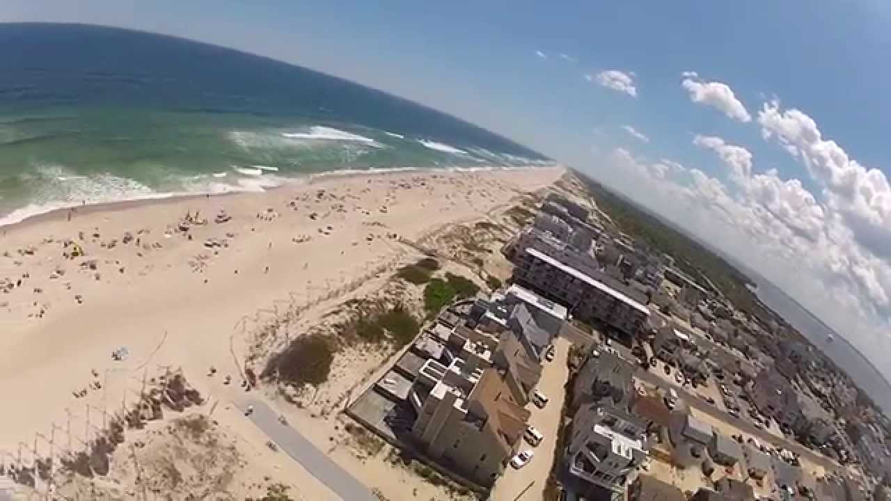 Drone crashes into beach kids at Seaside Park!