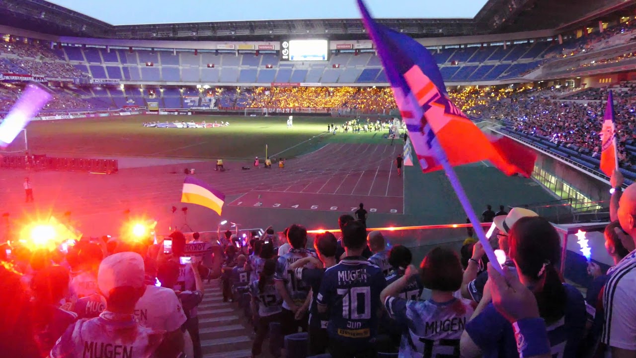 Tricolor Galaxy トリコロールギャラクシー改めオレンジギャラクシー 横浜F・マリノスvs清水エスパルス J1 21節