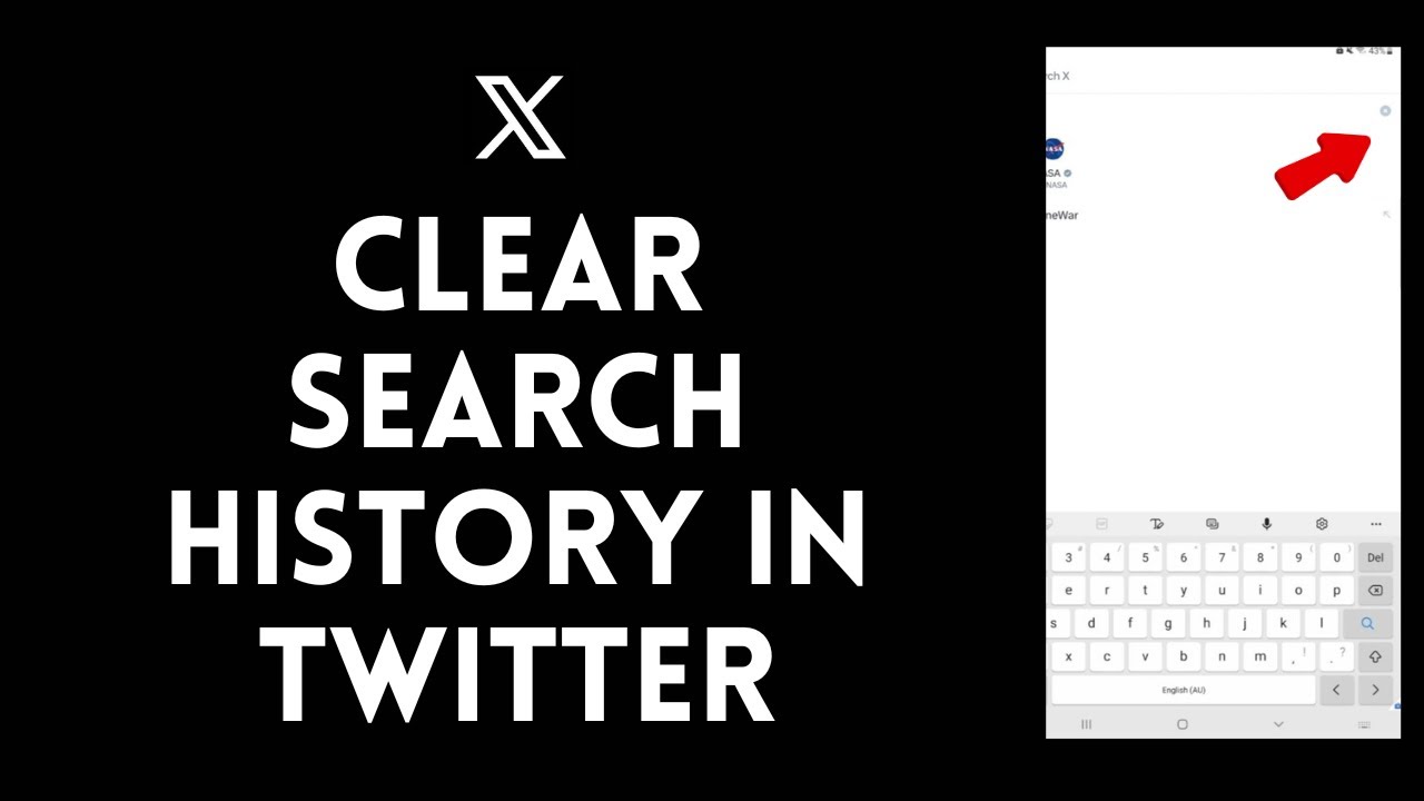 How to Clear Search History in Twitter?
