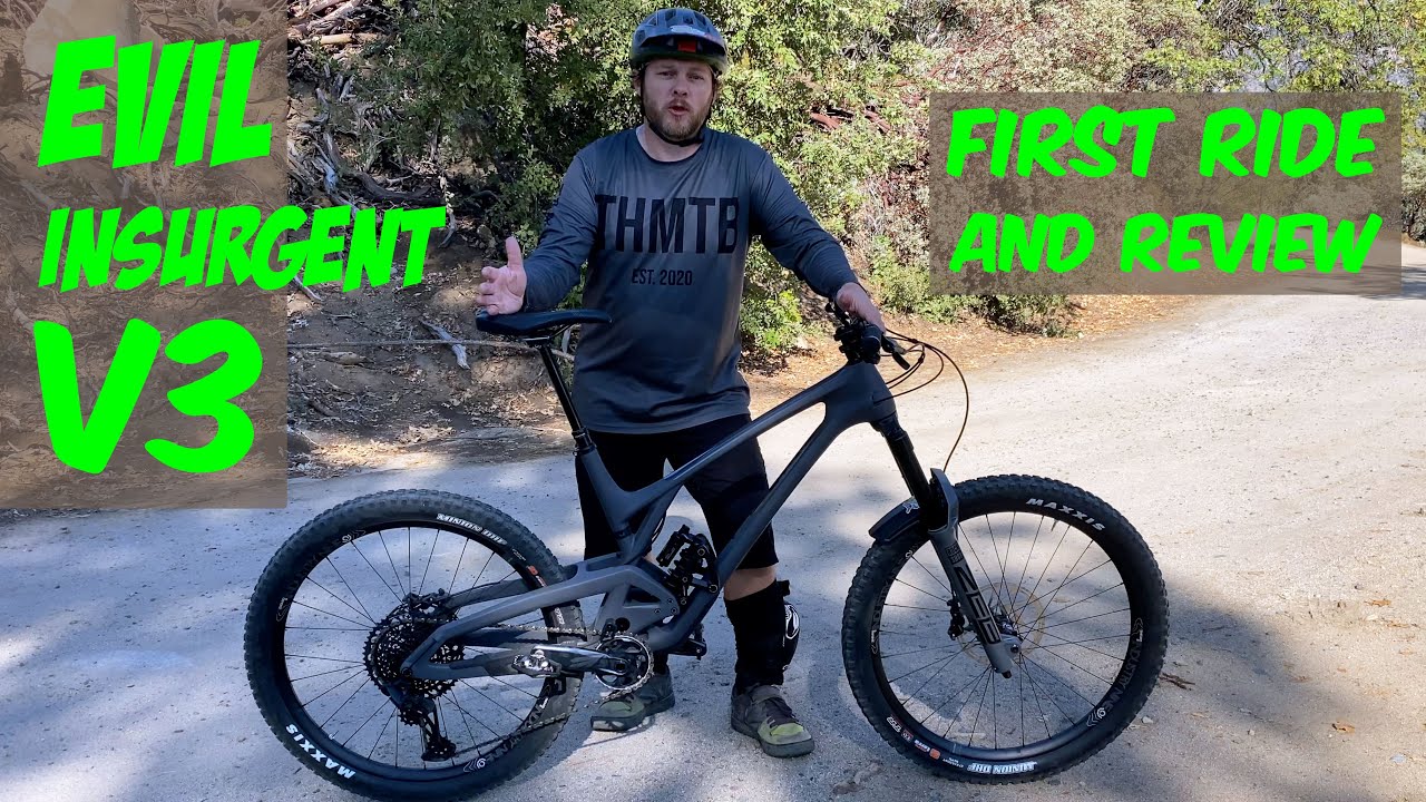 NEW EVIL INSURGENT GX REVIEW! First Ride Impressions! #evilinsurgent #evilinsurgentv3
