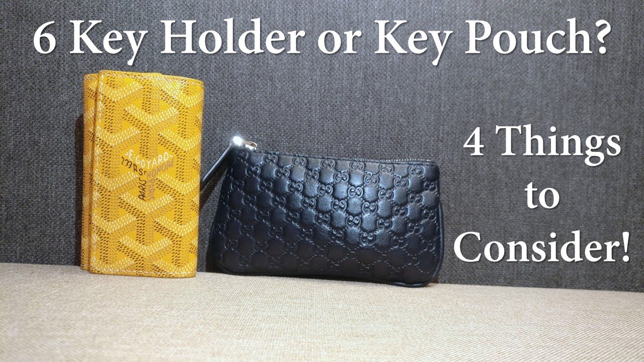 How to Choose Between a Six Key Holder vs Key Pouch: 4 Differences Between the Two!