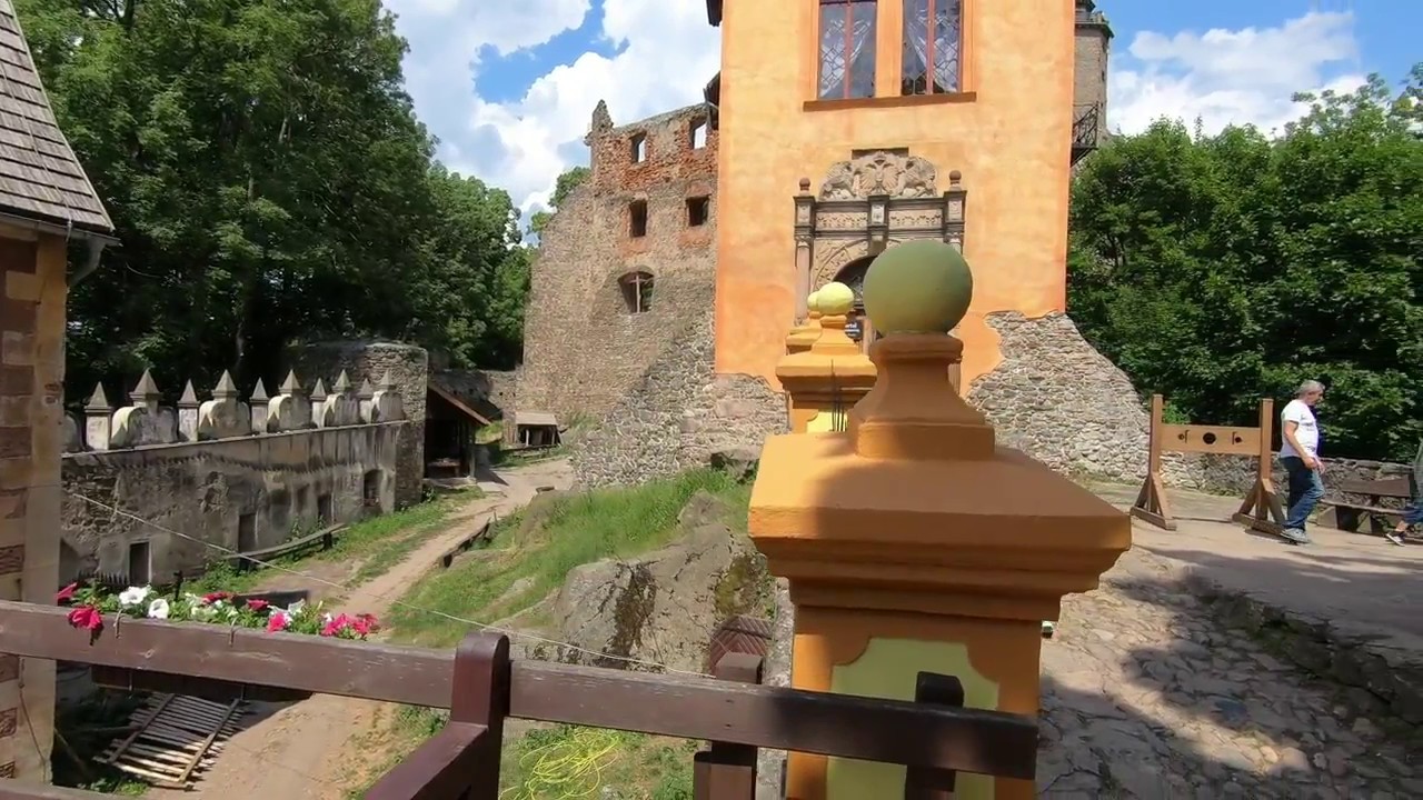 Zamek Grodno i Jezioro Lubachowskie