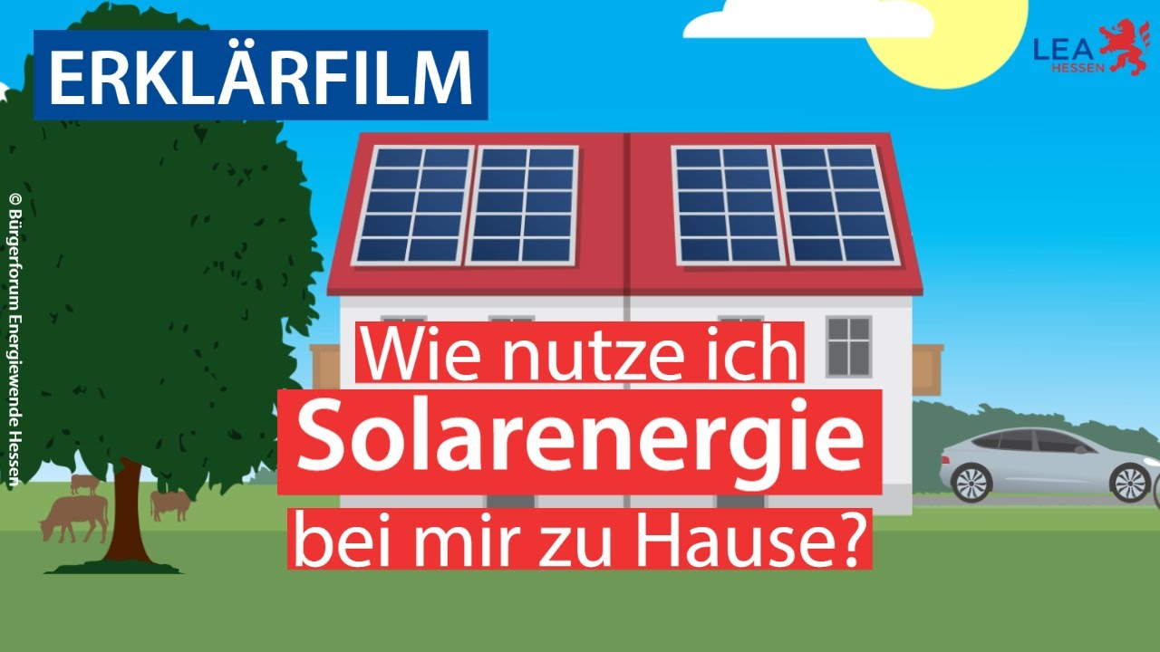 Erklärfilm: Solaranlagen auf Gebäuden