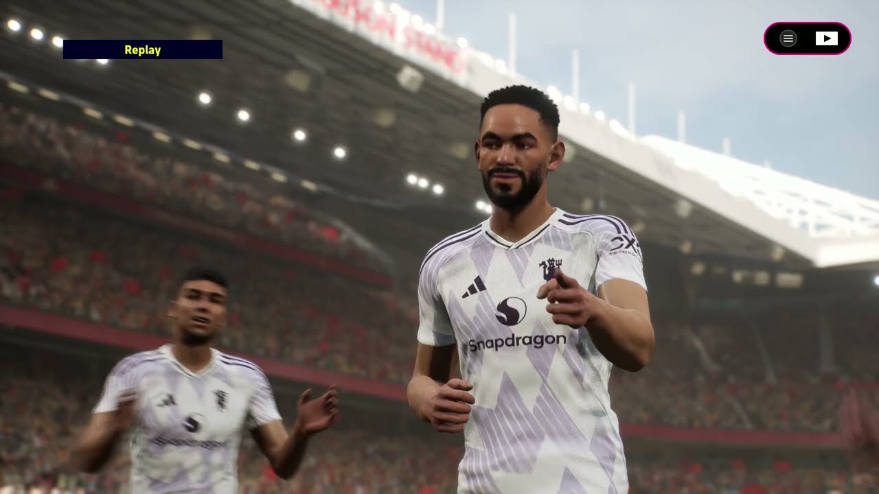 Manchester United 2 : 1 Aston Villa | eFootball 2025 | Matchday 37 of 38 | Premier League