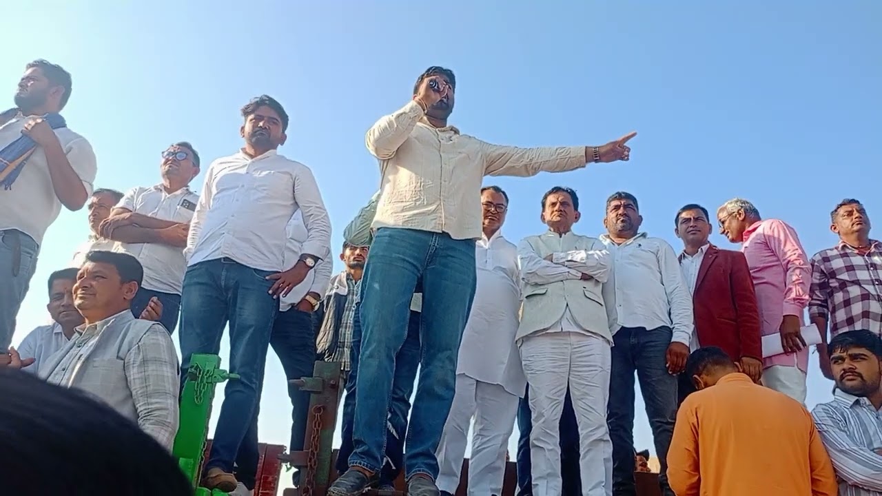 गुड़ामालानी का हनुमान ताजाराम सियाग का दमदार  भाषण किसान टैक्टर रैली गुड़ामालानी में #राणाराम_चौधरी