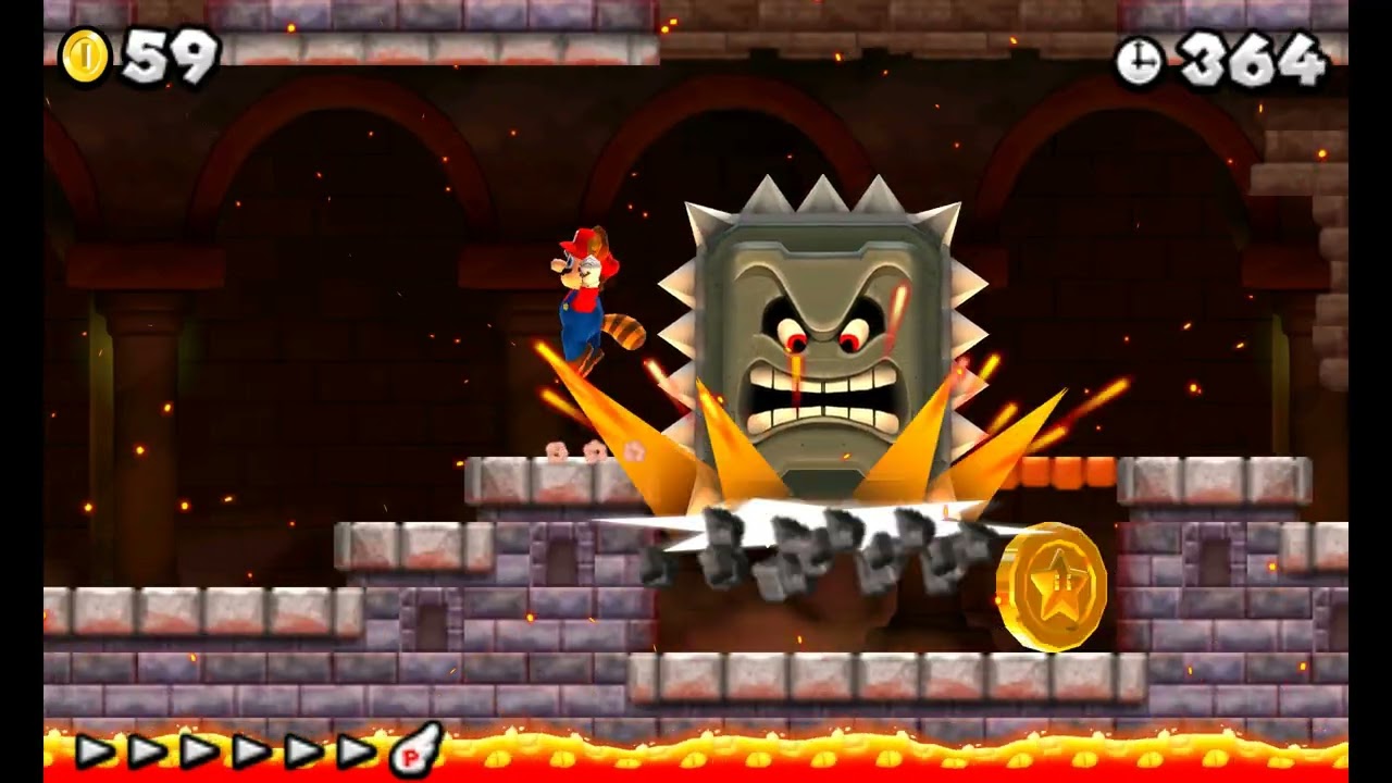 New Super Mario Bros 2 - 1-Castle