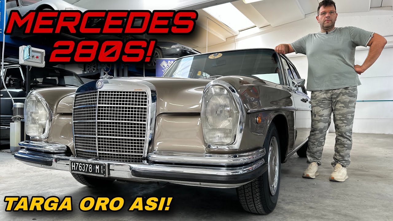 La Mercedes per eccellenza! vi presentiamo questa meravigliosa classe s280 e il suo restauro totale