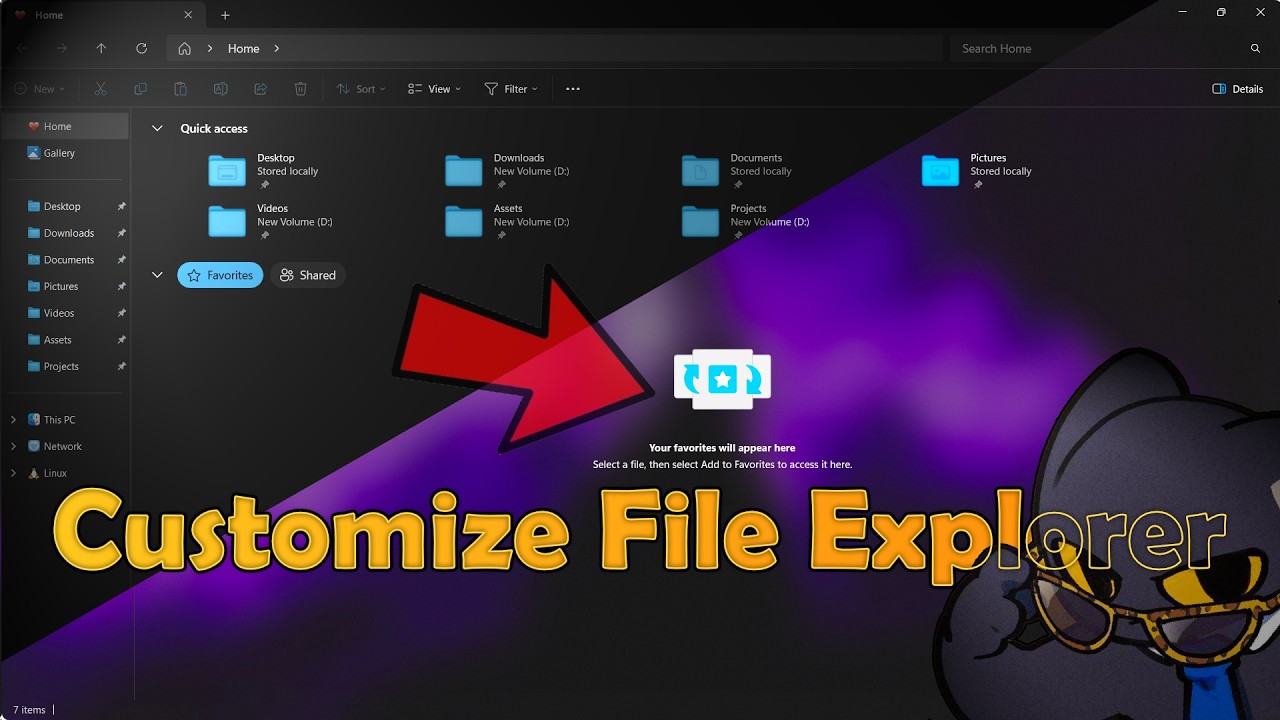 Make Windows File Explorer Look INSANE