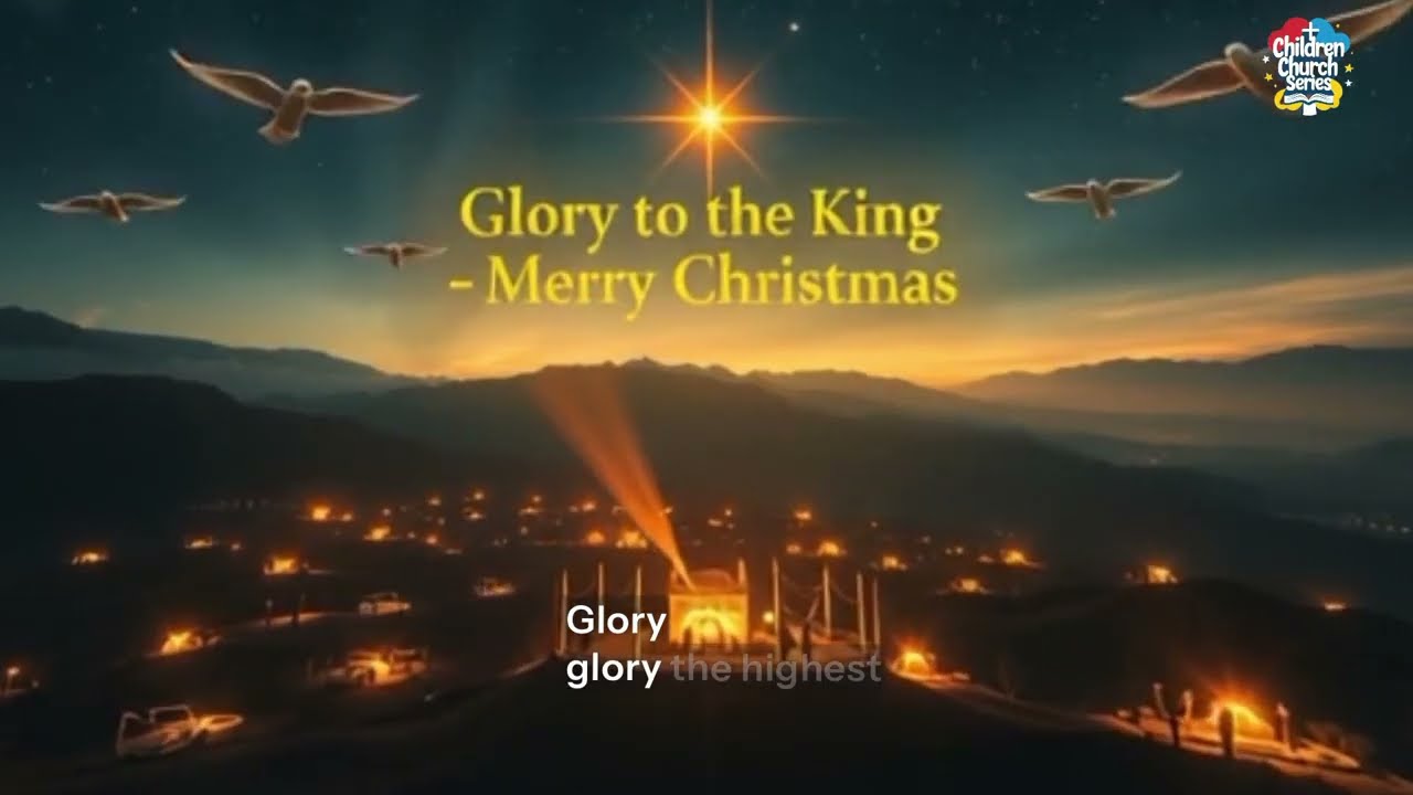 Angels Sent Glory – A Heavenly Christmas Song by Children’s Choir | Celebrate the Birth of Jesus