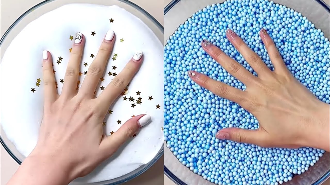 Most Relaxing and Satisfying Slime Videos #485 //Fast Version // Slimeing //