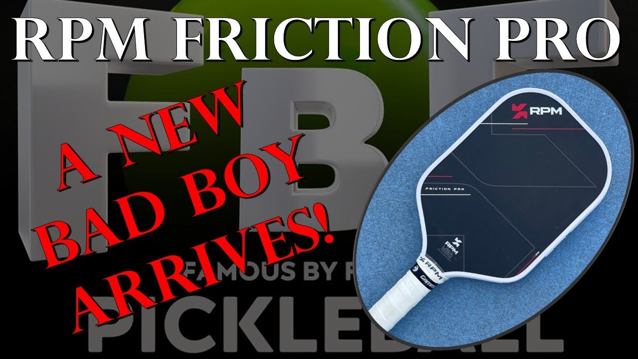 Обзор ракетки для пиклбола RPM Friction Pro