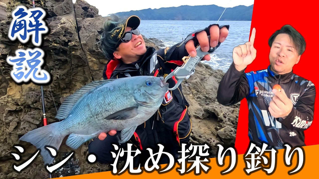 【絶対釣れる】仕掛けの角度マル無視！常識を覆すシン・沈め探り釣りについて解説します！