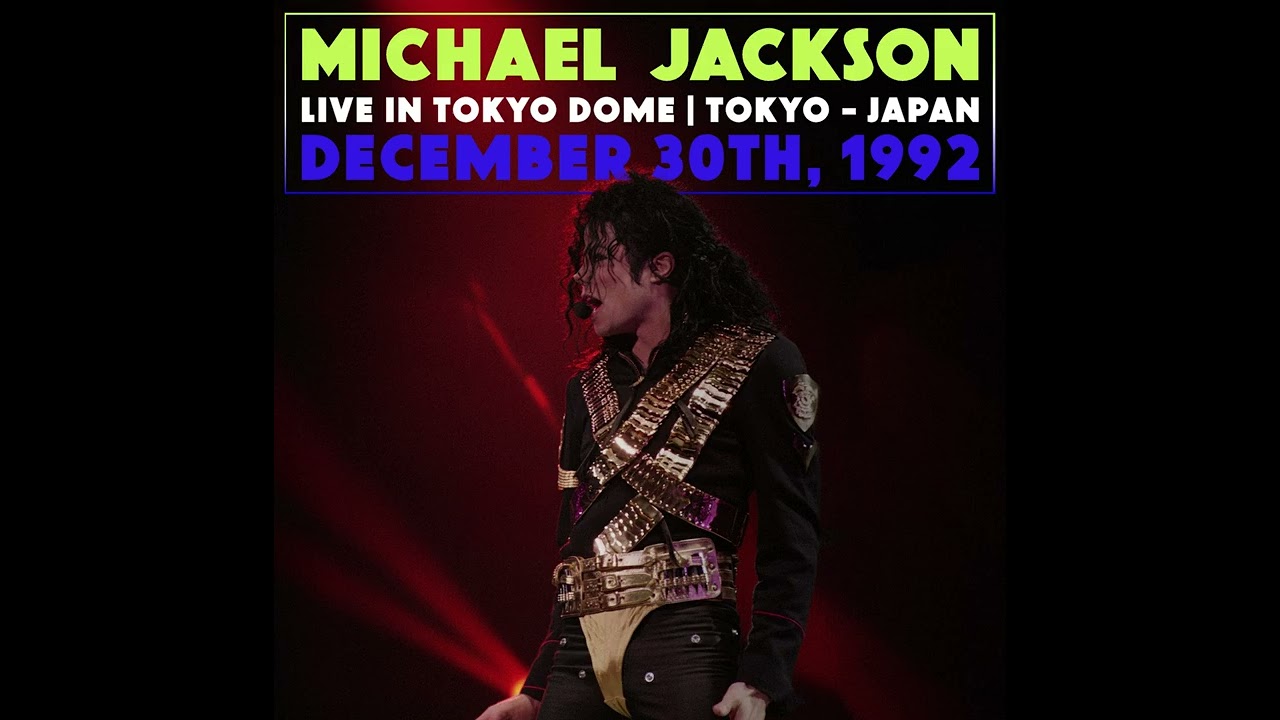 Michael Jackson | She's Out Of My Life - Live in Tokyo, 1992 (Live Audio)