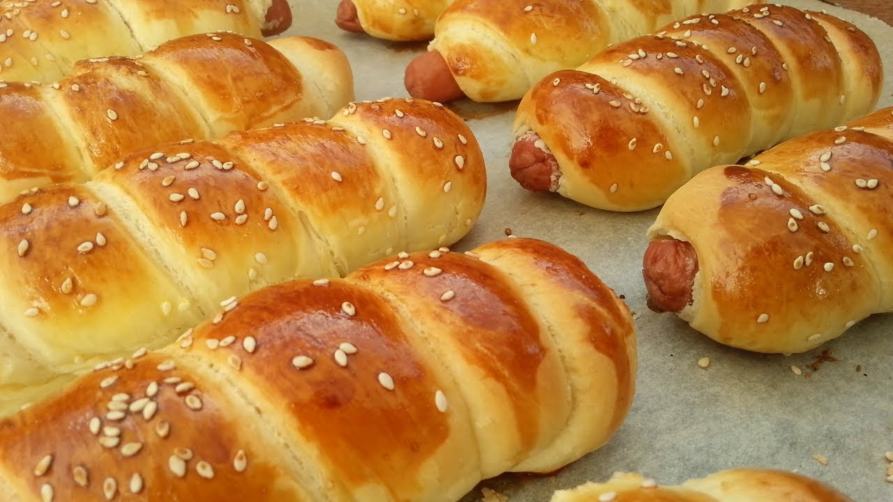 Pølsehorn - opskrift på verdens bedste hjemmelavede pølsehorn