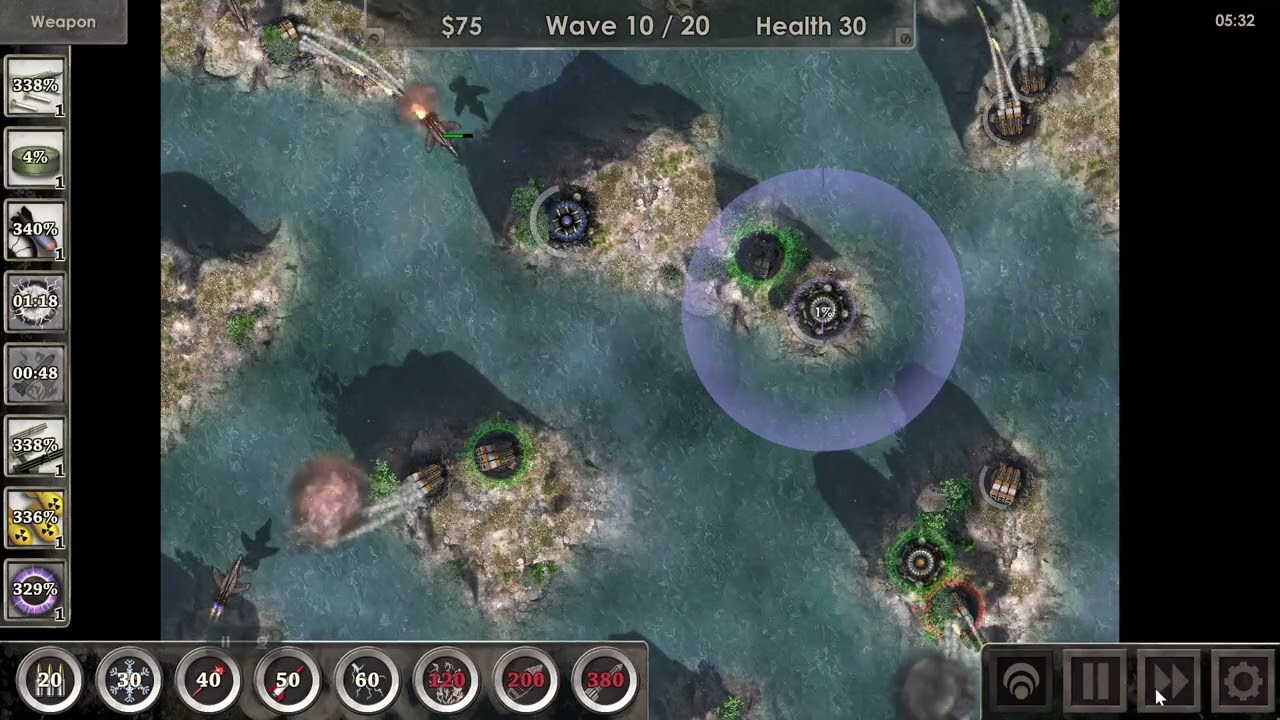 DEFENSE ZONE 3 HD MISSION 18 NIGHTMARE
